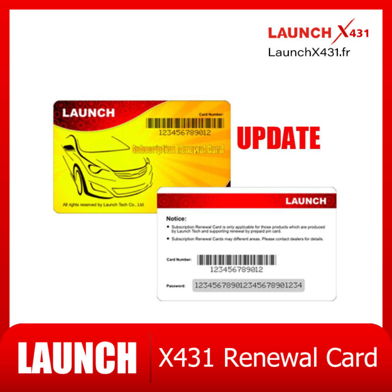 One Year Update Service for LAUNCH X431 EV Diagnostic Package