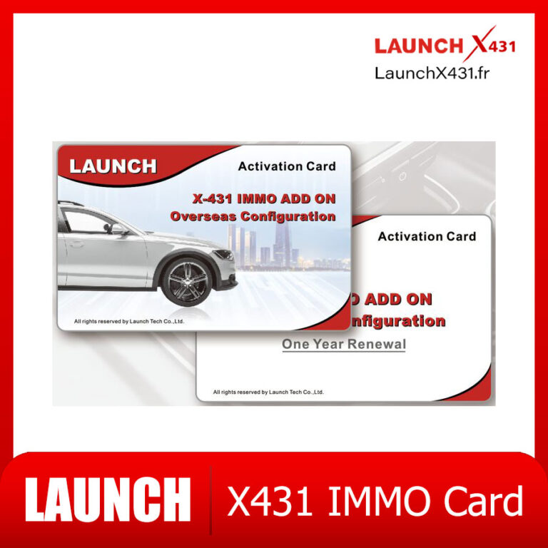 Launch X431 PADVII PADV PRO5  PROTT IMMO Software Activation
