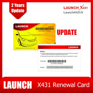 Software Update Subscription for Launch X431 PAD III and PAD V
