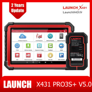 Launch X431 PRO3S+ Elite Bi-Directional Scanner Support CANFD Topology Map