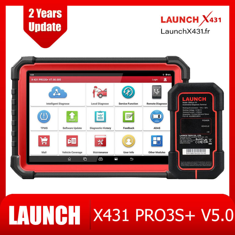 Launch X431 PRO3S+ Elite Bi-Directional Scanner Support CANFD Topology Map