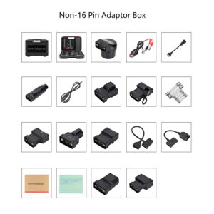 LAUNCH Non-16 Pin Adaptor Box With 16 Kinds of Accessories