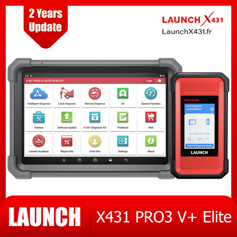 LAUNCH X431 PRO3 V+ Elite Diagnostic ScannerÂ With Smartlink VCI
