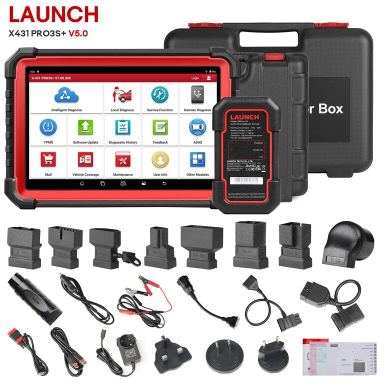 [Second-hand 99% New] LAUNCH X431 PRO3S+ V5.0 Bi-Directional Diagnostic Scanner Shipping from EU