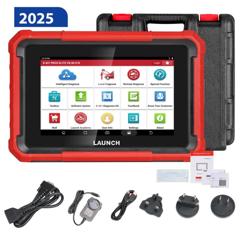 [Second-hand 99% New] LAUNCH X-431 PROS ELITE Car Full System Car Diagnostic Tools CAN FD Active Tester OBD2 Scanner