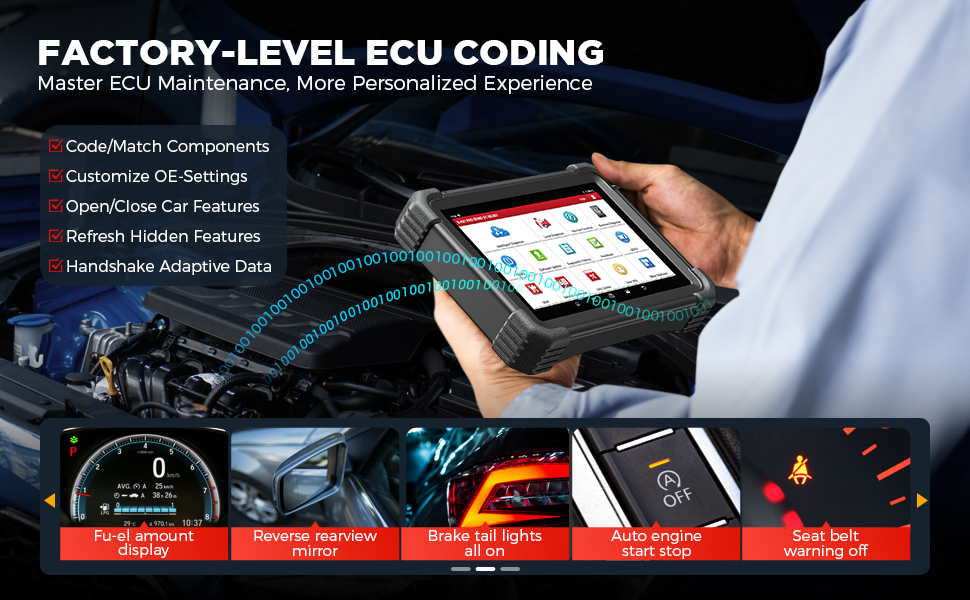 LAUNCH X431 PRO DYNO Advanced ECU Coding