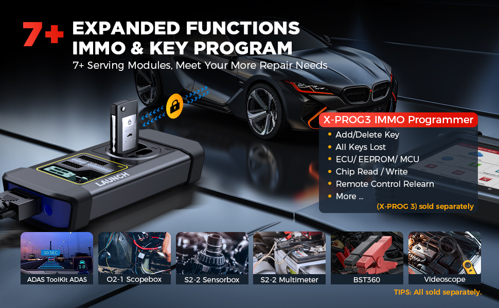 LAUNCH X431 PRO DYNO 7+ Extension Modules