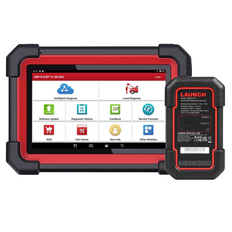[EU Ship] LAUNCH X431 CRP919EBT Scanner Bluetooth Bidirectional VAG Guided ECU Coding CANFD DOIP FCA