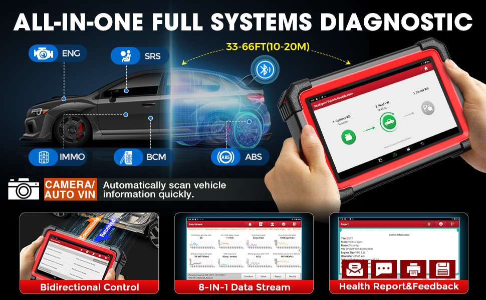 LAUNCH X431 CRP919EBT OBD2 Scanner full system diagnostic