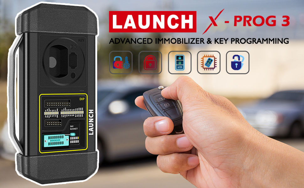 LAUNCH X431 XPROG3 advanced immo & key programming
