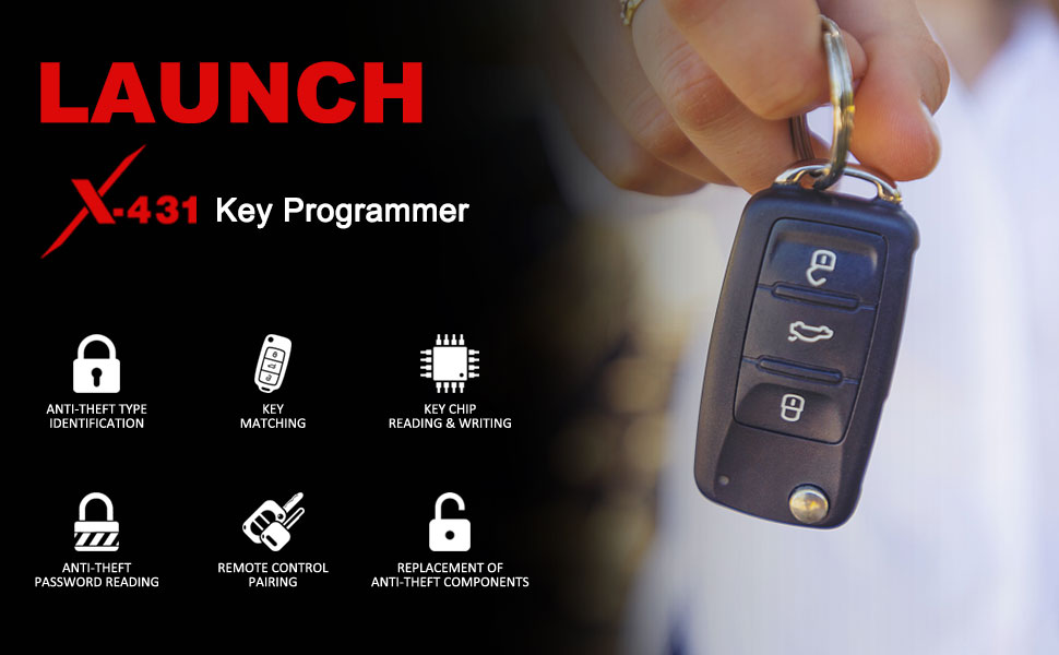 Launch X431 Key Programmer and Remote Maker