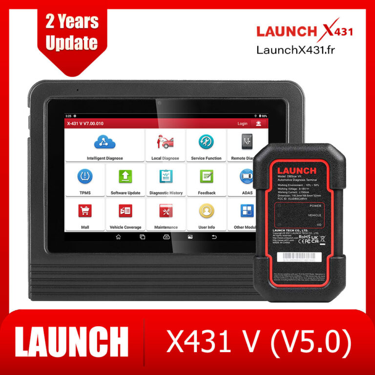 Launch X431 V PRO (V5.0) Scanner With DBSCAR VII