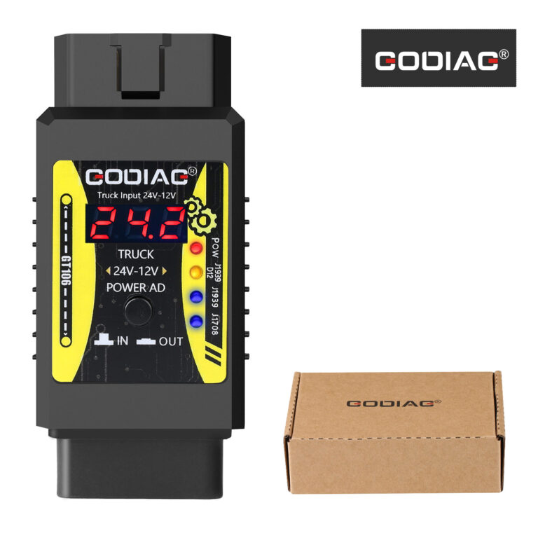 GODIAG GT106 24V to 12V Heavy Duty Truck Adapter for Thinkcar Thinkdiag