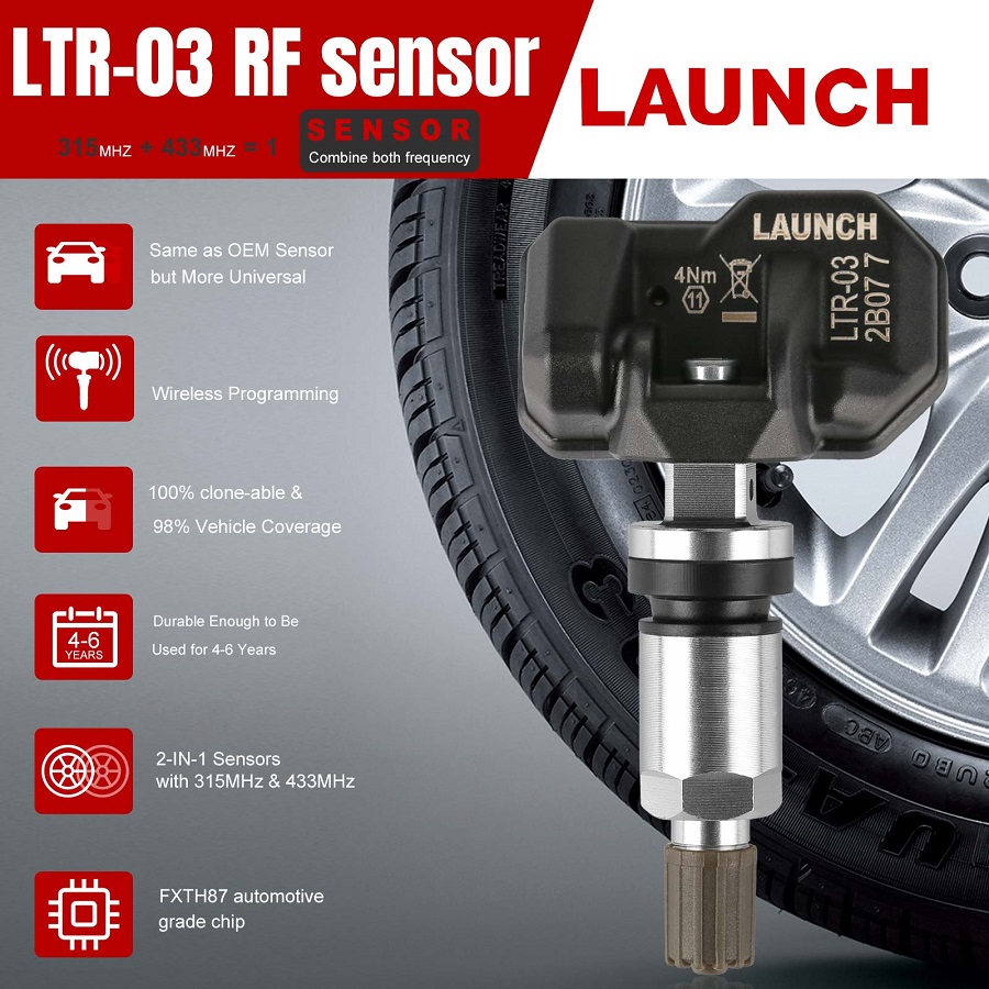 launch LTR-03 RF sensor