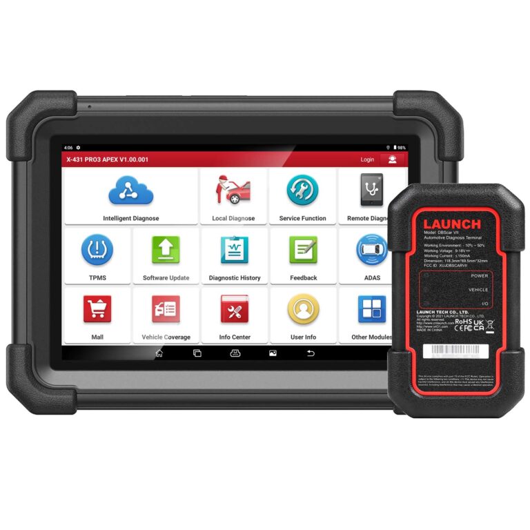 LAUNCH X431 PRO3 APEX OBD2 Scanner Diagnostic Tool