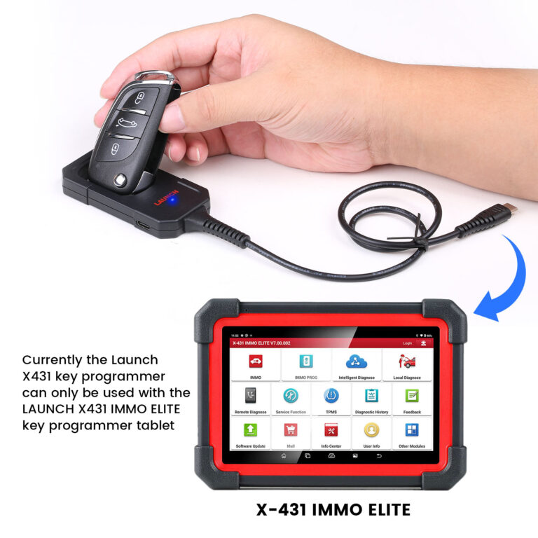 [Second-hand 99% New] Launch X431 Key Programming Tool and Remote Maker