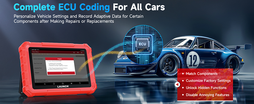 LAUNCHÂ X431 PRO STAR SCANNER ECU Coding