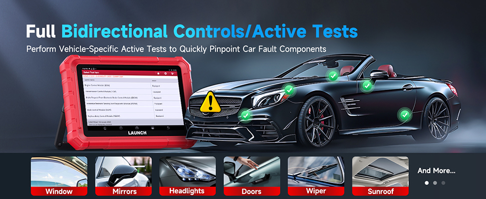 LAUNCHÂ X431 PRO STAR SCANNER Bi-Directional Control