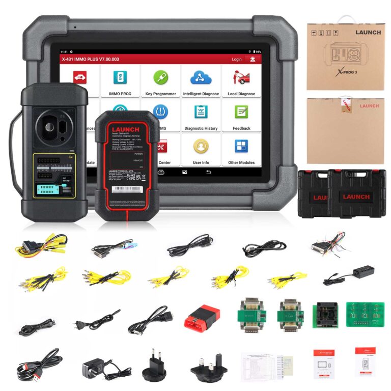[Second-hand 99% New] LAUNCH X431 IMMO PLUS Key Programmer Key Programming Tool with X-PROG3