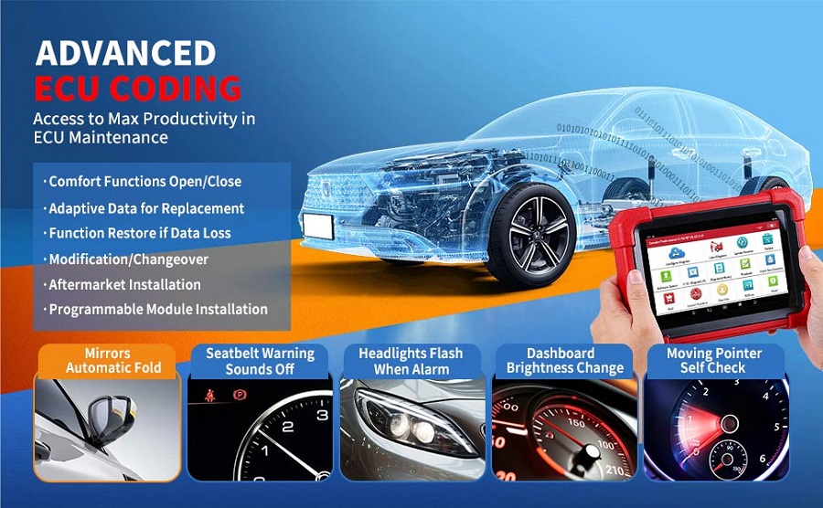 LAUNCH X431 CRP919XBT OBD2 Scanner Global Version