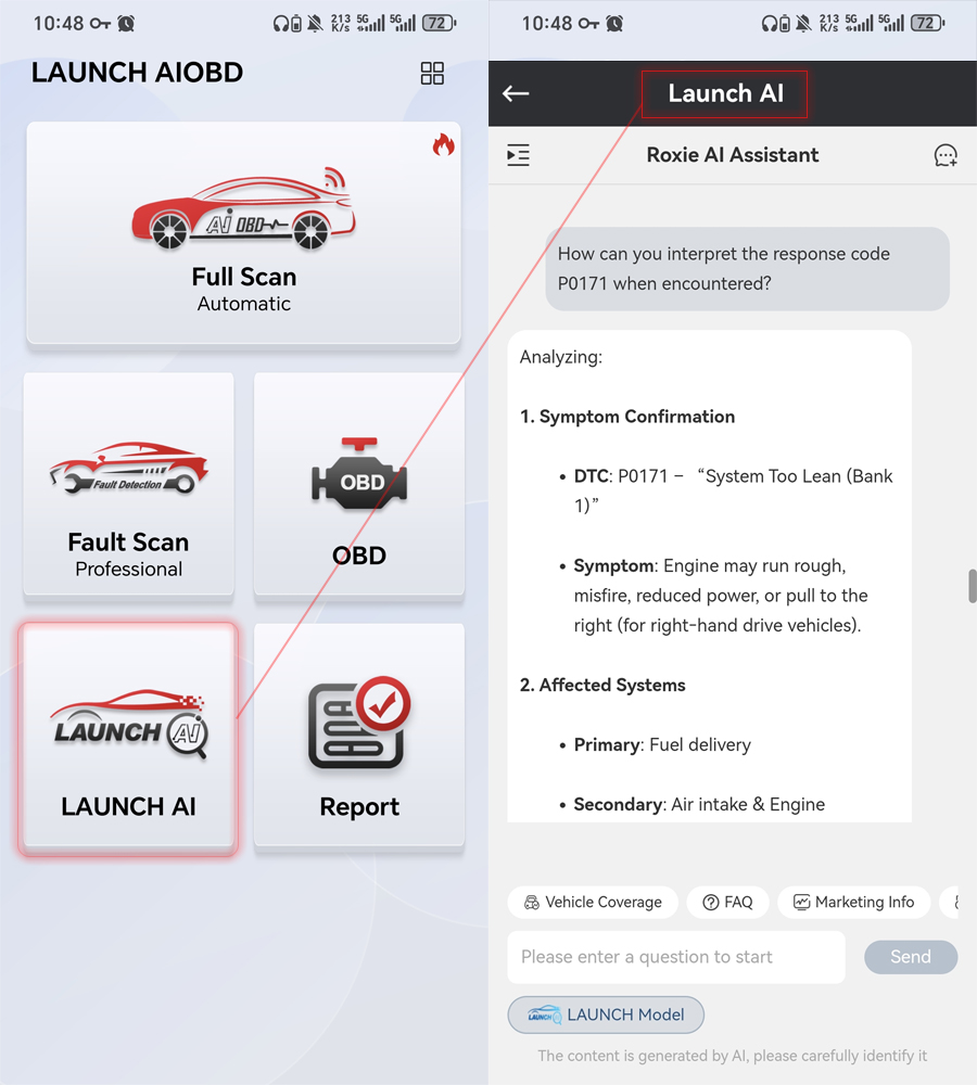 LAUNCH AIOBD (NueraDiag) Car Diagnostic Tool