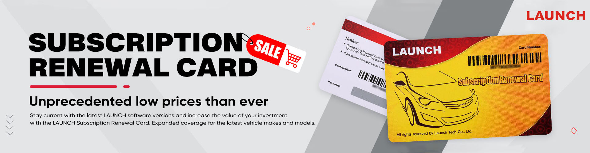 Launch Renewal Card